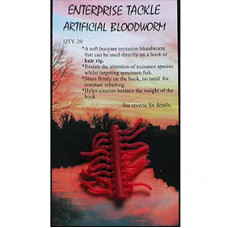 Enterprise Tackle ARTIFICIAL IMITATION BAITS Bloodworm