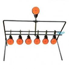 7 Shooting Gallery Swinging Target Spinning Auto Reset Set