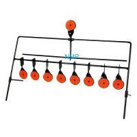 9 Shooting Gallery Swinging Target Spinning Auto Reset Set