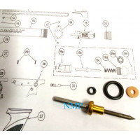 Crosman 2240, 2250, 2250XL, 2260 Genuine Valve Seal Replacement Kit Inc Valve Stem