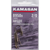 KAMASAN B950u UPTIDE SEA HOOKS SIZE 2/0 ( pack of 7 hooks )