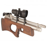 KRAL Breaker BULLPUP PCP Air Rifle .177 calibre marine Turkish walnut thumbhole stock 14 shot