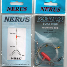 NERUS BOAT SEA RIGS 2 HOOK (SIZE 2/0 FLOWING ) NER157