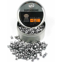 RWS Superdome dome head .22 calibre air gun pellets 5.50mm 14.50 grains tin of 500