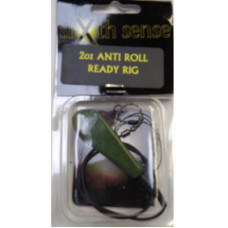 Sixth Sense Ready Made Carp Rigs ANTI-ROLL GREEN 2oz