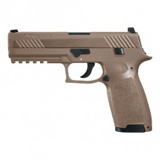 Sig Sauer P320 12g co2 Air Pistol Coyote Brown Finish .177 Pellet (4.5mm) Rifled Barrel , 30 shot Pellet