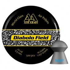 Air Arms Field .22 calibre 5.52mm Domed Airgun Pellets 16 grains tin of 500