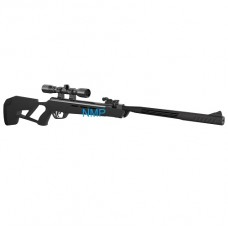 Crosman MAG-Fire Mission multi shot Nitro Piston break barrel air rifle .22 with scope and mounts 10 shot