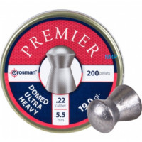 Crosman Premier Domed Ultra Heavy Airgun .22 calibre 5.5mm 19.00 Grains Pellets tin of 200