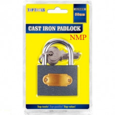 50mm CAST IRON PADLOCK TOP TOOLS