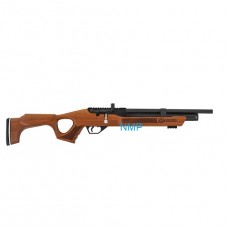 Hatsan Flash Turkish walnut stock Multi Shot PCP Air Rifle 12 shot magazine in .22 calibre