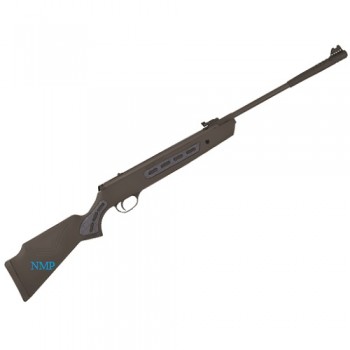 Hatsan 1000S Striker air rifle Break Barrel Black Synthetic Stock with grey inserts .22 calibre