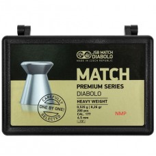 JSB Diabolo Match Premium Series Flat Head Pellets 4.50mm .177 Calibre HEAVY 8.26 grain Tub of 200