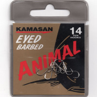 Kamasan Animal Eyed Barbed Hook Size 14