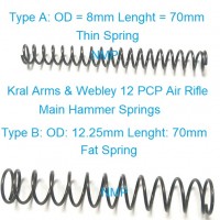 Webley 12 Enforcer PCP Air Rifles Main Hammer Spring (A Thin)