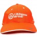 Lithgow Embroidered Logo Baseball Cap orange