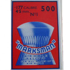 Marksman Round Head .177 calibre Air Gun Pellets 8.05 grains Box of 500