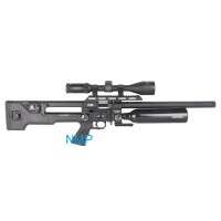 Reximex Ixia .177 calibre Multishot PCP Air Rifle Synthetic black stock 14 shot