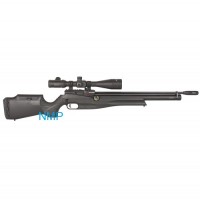 Reximex Pretensis .22 calibre Multishot PCP Air Rifle black Synthetic stock 12 shot